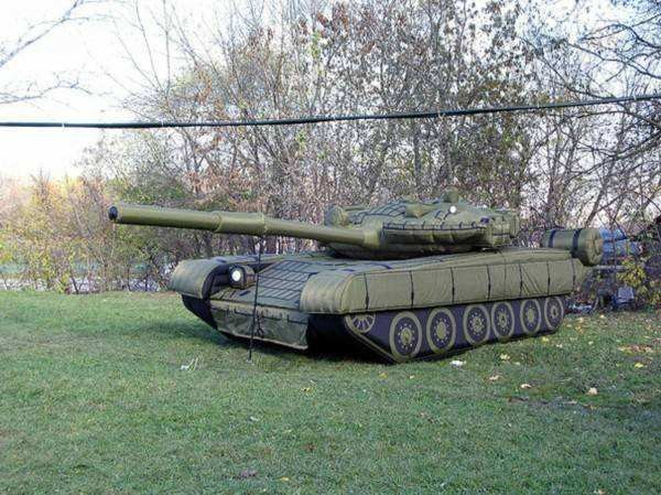 宾县陆地军事假目标坦克